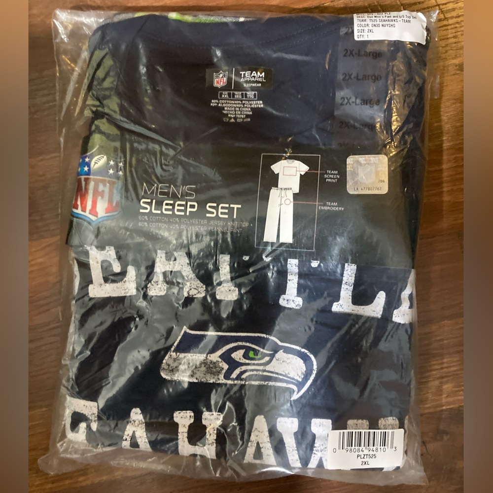 Seattle Seahawks Men’s Sleep Set
